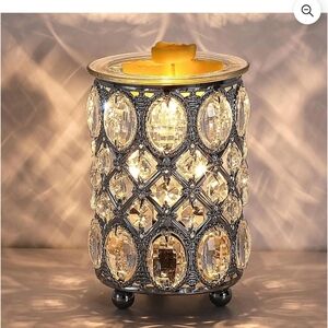 Wax Warmer Wrought Iron Crystal Wax Melt Warmer with Wicked Worthy Wax melts